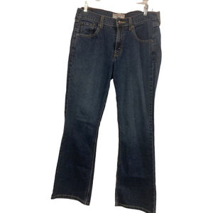 Levi's jeans signature stretch boot cut women's size 12 blue cowgirl western